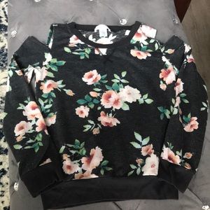 Peekaboo Shoulder Long Sleeve